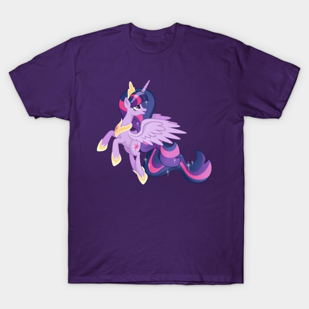 My Little Pony Princess Twilight Sparkle T-Shirt by SketchedCrow